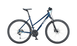 Rower KTM 21 Life Road D 43 eve blue silver