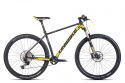 Rower Unibike Flite 19 czarno żółty 2022