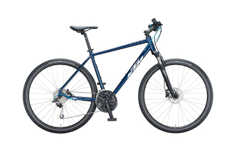 Rower KTM 21 Life Road H 60 eve blue silver