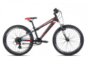 Rower Unibike Raptor 11 czarno czerwony 2022